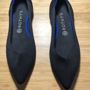 Rothy's The Point Black Solid Size Women's 10.5